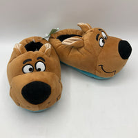 Size 9-10: Brown Scooby Doo Dog Slippers