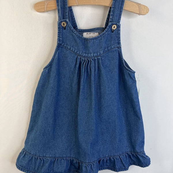 Size 2: Play Up Blue Denim Tank Dress