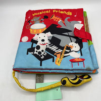 Demdaco Musical Friends Soft Book - As Is