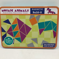 Mudpuppy Mosaic Animals Magnetic Build-It Set - As Is