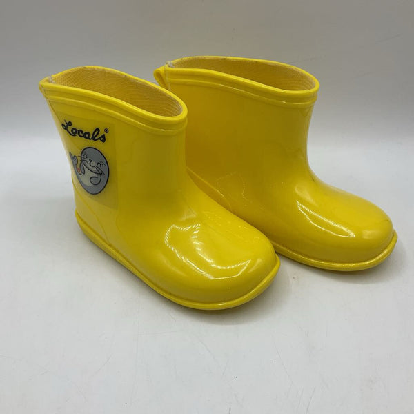 Size 4: Zori Zori Yellow "Locals" Yellow Rain Boots-NEW W/Tag