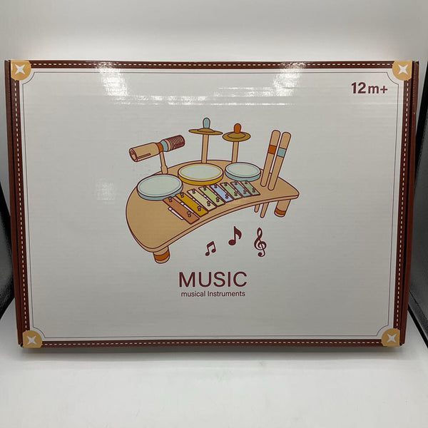 Wooden Musical Instrument Set-NEW IN BOX