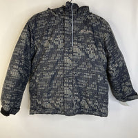 Size 4-5: Columbia Grey Zip-Up Winter Coat