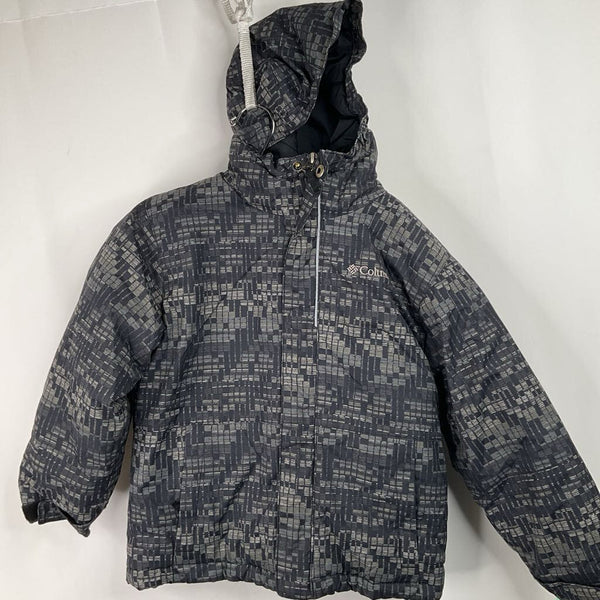 Size 4-5: Columbia Grey Zip-Up Winter Coat