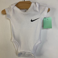 Size NB: Nike White Onesie
