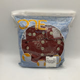 Size O/S: Grovia All In One Cloth Diaper: Red/White Cowboy Print -NEW