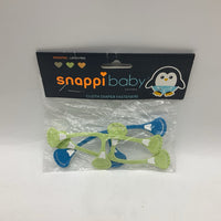 Snappi Baby 3pc Cloth Diaper Fasteners-NEW