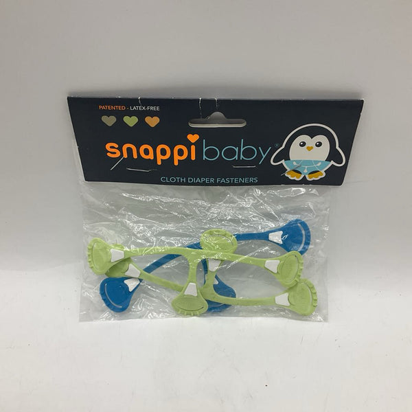 Snappi Baby 3pc Cloth Diaper Fasteners-NEW