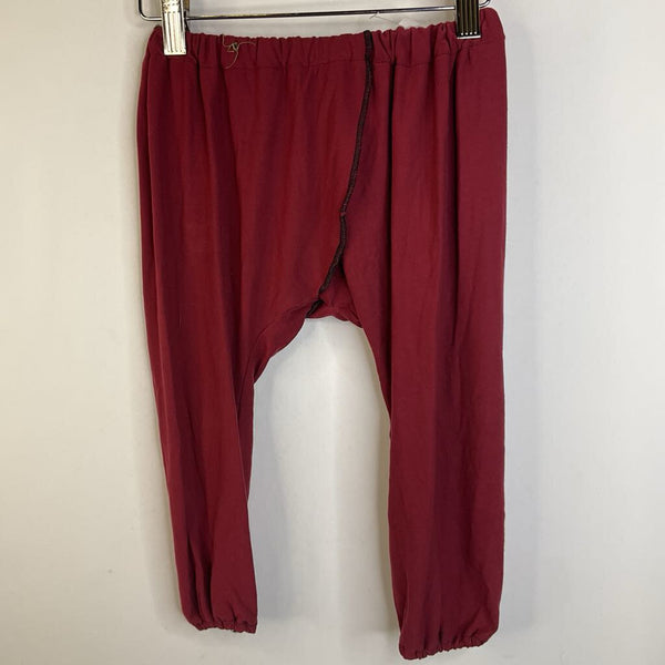 Size 3: Producs By Neibur Red Split Crotch Pants-NEW