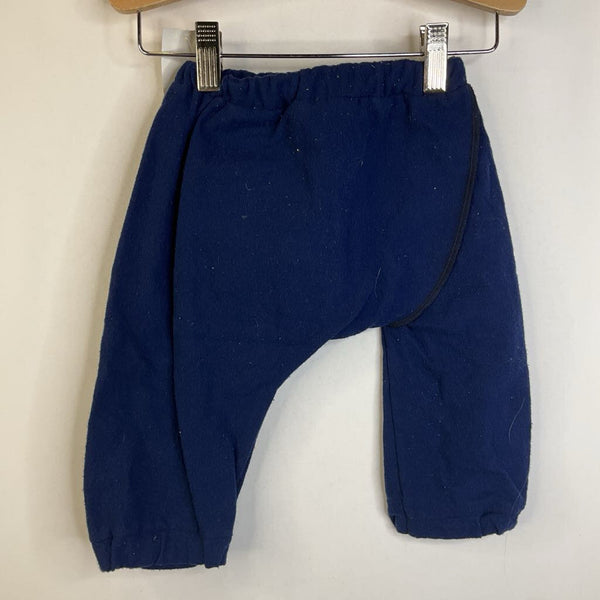Size 12m: Producs By Neibur Dark Blue Split Crotch Pants-NEW