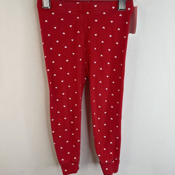 Size 18-24m: Gap Red White Hearts Pants