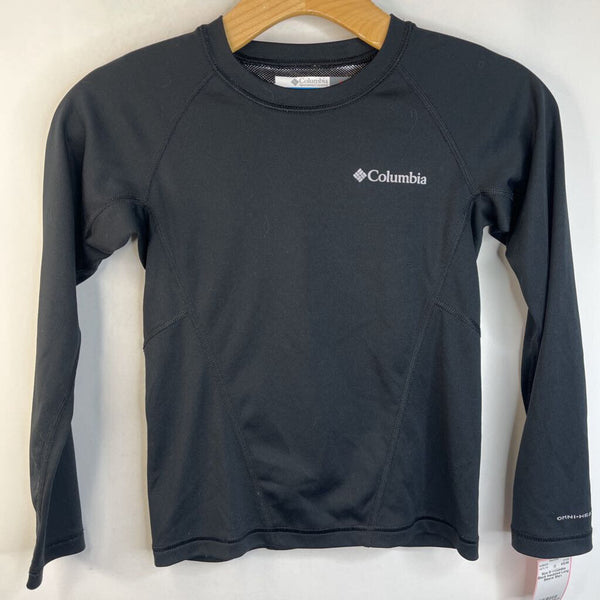 Size 8: Columbia Black Insulated Long Sleeve Shirt