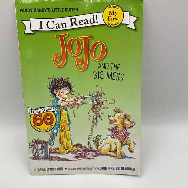 I Can Read! Jojo & The Big Mess (paperback)