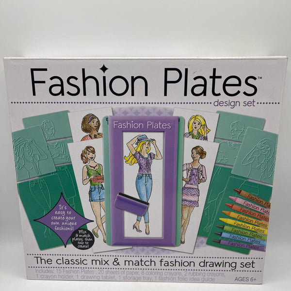 Fashion Plates Design Set