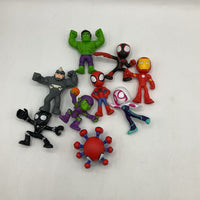 Assorted Superhero 9pc Figures