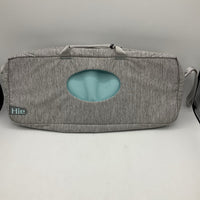 Grovia HEi Grey Heathered Portable Changing Pad V2 W/Wallet - NEW