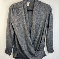Size S: Motherhood Grey Heathered Cardigan