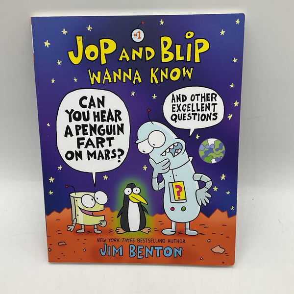 Jop And Blip Wanna Know (paperback)