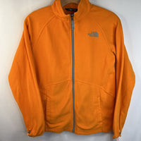 SIze 14-16: The North Face Orange Zip-Up Fleece Jacket