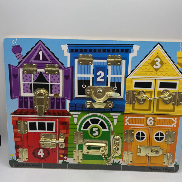 Melissa & Doug Wooden Latches Board