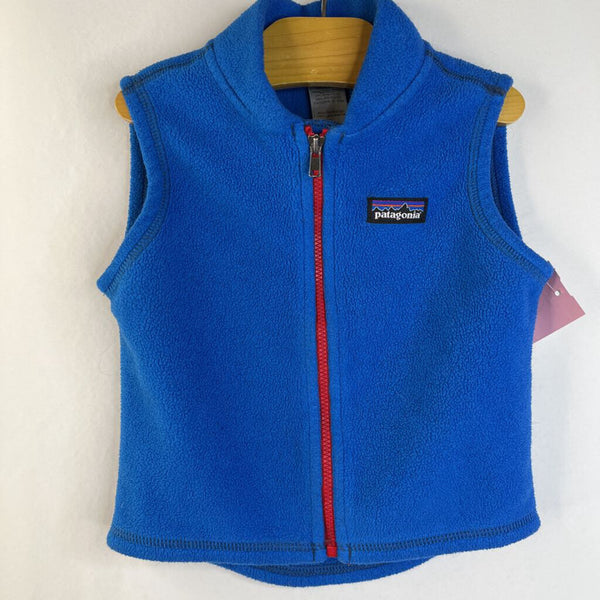 Size 12m: Patagonia Blue Fleece Vest