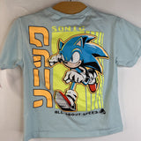 Size 4-5: Zara Light Blue Sonic The Hedgehog T-Shirt