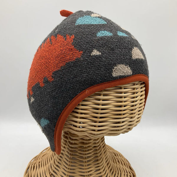 Size OS: Patagonia Grey Brown Hedgehog Fuzzy Lined Winter Hat