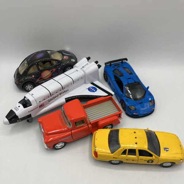 Assorted Steel 5pc Vehicles