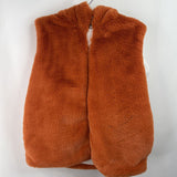 Size 5-6: Brown/White Fuzzy Zip-Up Horse Costume