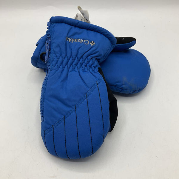 Size OS: Columbia Blue Insulated Mittens