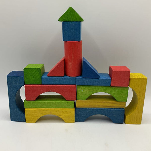 2 Gal Wooden Building Blocks