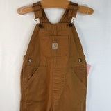 Size 3: Carhartt Brown Overalls