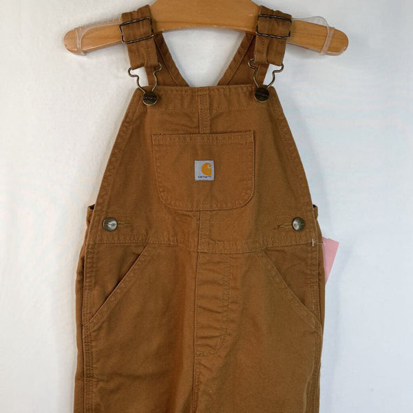 Size 3: Carhartt Brown Overalls