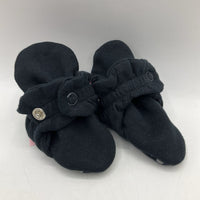 Size 3m: Zutano Black Soft Soled Booties