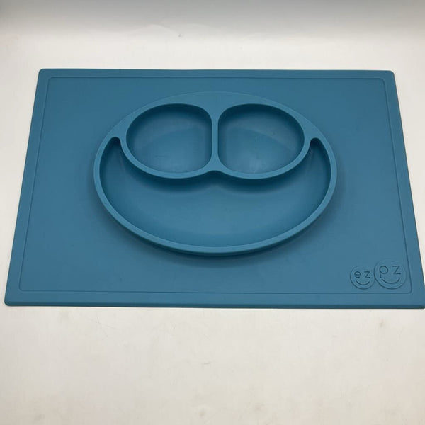 ExPz Blue Silicone Plate "Happy Mat"