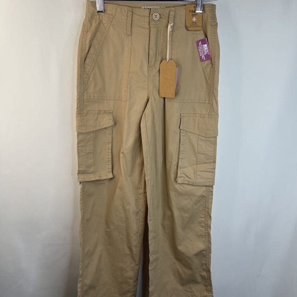 Size 8: Hippie Girl Beige Cargo Pants - New w/ Tags