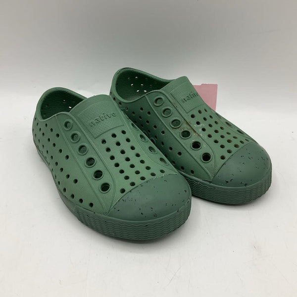 Size 6: Native Green Slip-On Shoes