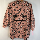 Size 6: Zombie Pink Black Leopard Print Hoodie