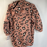 Size 6: Zombie Pink Black Leopard Print Hoodie