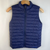 Size 8: Land's End Navy Blue Puffer Vest