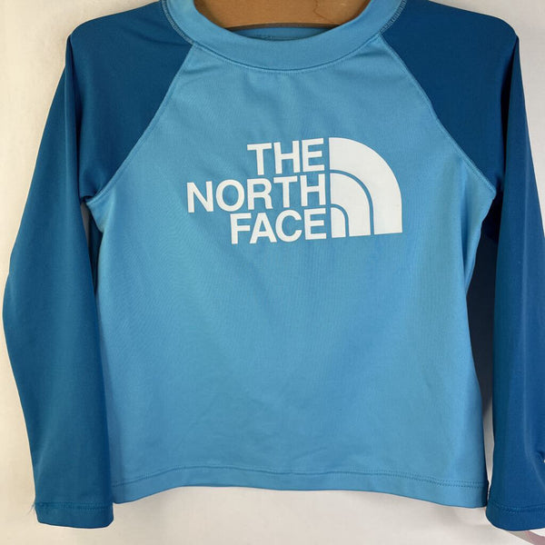 Size 3: The North Face Blue Long Sleeve Shirt