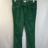 Size 16: Crewcuts Green Ribbed Corduroy Pants