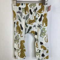 Size 12-18m: Kate Quinn White Green/Brown Leopard Pants