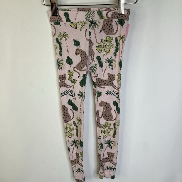 Size 4: Kate Quinn Pink Green/Brown Leopard Pants