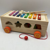 Wooden Shape Sorter/Xylophone