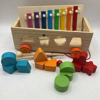 Wooden Shape Sorter/Xylophone