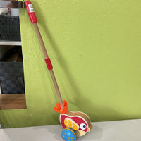 Hape Lilly Musical Wooden Push Along Toy