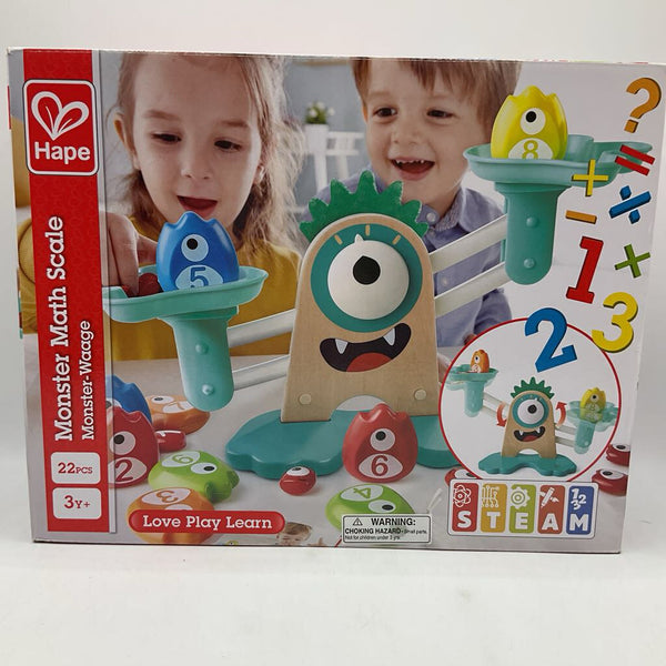 Hape Wooden Monster Math Scale