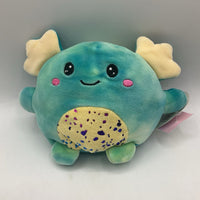 Fuzzy Friends Blue Axolotl Plush-NEW W/Tag