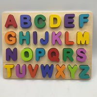 Wooden Colorful ABC Puzzle